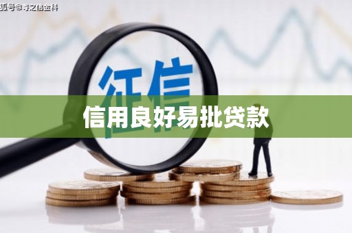 炎陵信用良好易批贷款