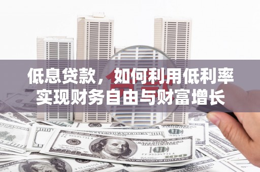 炎陵低息贷款，如何利用低利率实现财务自由与财富增长